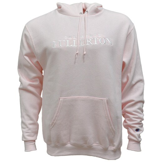 Champion Cal State Fullerton It's Great to be the King Hoodie - Light Pink